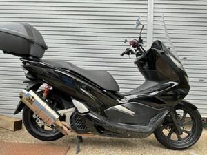 SP忠男マフラー・純正リアボックス！PCX150ABS　KF30　2018年式　実動！