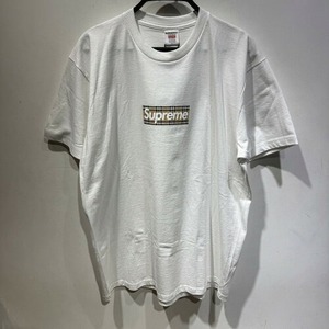  Supreme 22ss Burberry Box Logo Tee Lサイズ シュプリーム バーバリーボックスロゴ半袖Tシャツ