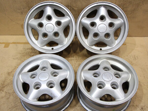 A454 希少 貴重 LAND ROVER ランドローバー 純正 16X7J+33 PCD165.1 5穴 クラッシックレンジ ディフェンダー 90 ディスカバリー1