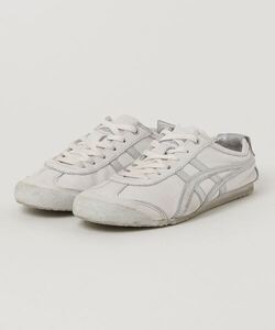 「Onitsuka Tiger」 ローカットスニーカー 25cm シルバー レディース