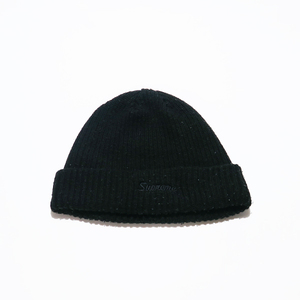 SUPREME シュプリーム ニットキャップ LOOSE GAUGE BEANIE ルーズ ゲージ ビーニー ニット帽 帽子 ブラック Deck