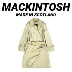 【至高イギリス製】 MACKINTOSH 最高級 トレンチコート 美シルエット