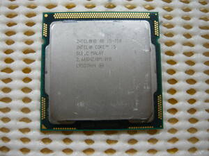 Intel Corei5 750 2.66GHz (最大3.2GHz) 4コア/4スレッド SLBLC 作動品