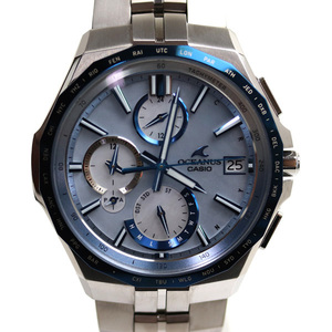 MT3990 CASIO カシオ OCEANUS オシアナス マンタ Bluetooth 電波ソーラー OCW-S5000APA-2AJF メンズ 腕時計 世界限定2000本/中古