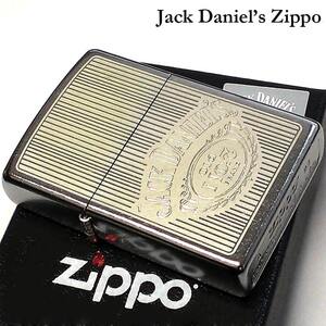 ZIPPOライター ジャックダニエル ジッポ おしゃれ シルバー 酒 Jack Daniel