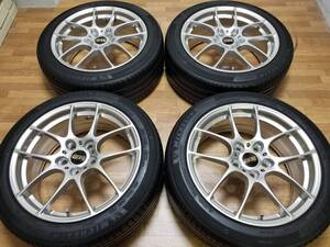 【美品】17インチ 7.5J +50 PCD112 BBS RF RF506 VW ゴルフ Golf 8K系 Audi アウディ A4 S4 4F系 A6 TT ベンツ Aクラス Bクラス BMW RG LM