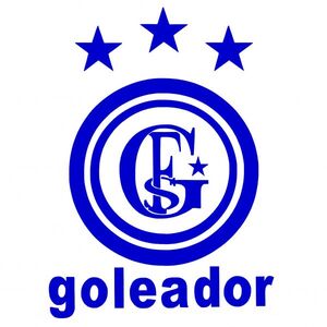 送料0【goleador】ゴレアドール 15cmサッカーステッカーB1