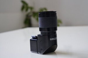 【ジャンク品】MINOLTA アングルファインダー VN ミノルタ アイカップラバー無し 視界にカビのような黒い点有り MINOLTA ANGLEFINDER