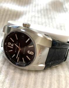 ★人気のブルガリ(BVLGARI) エルゴン EG35S！ 美品 スイス製 腕時計 メンズ 自動巻き