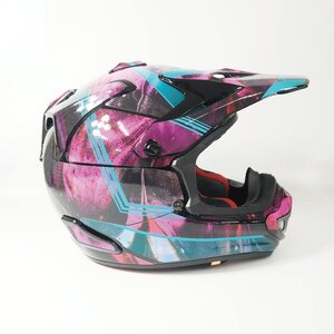 ARAI V-CROSS４デカールキット エキゾチックピンク デカール フルセット オフロード モトクロス Mサイズ Lサイズ ドレスアップ