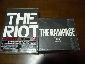 ランページ アルバム　THE RAMPAGE ＆ THE RIOT　初回仕様　まとめて