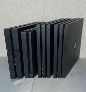 1円～【動作確認済】PS4 本体 4台 CUH 7200B 7000B 2200A 1200A まとめ 大量 HDD・封印あり PlayStation4 Pro SONY