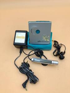 OK9552/SONY ソニー MD WALKMAN ウォークマン MZ-E707 リモコン付き 充電器付き 再生可能 20240711