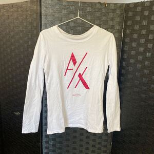 ARMANI EXCHANGE アルマーニエクスチェンジ　 ロンT 長袖Tシャツレディーストップス　 Mサイズ