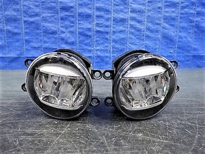 K1066　アクア　NHP10　中期　左右フォグ　LED　48-150　プラド　ヴェルファイア　ハリアー　クラウン　美品