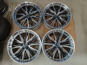 Weds Kranze ELABORAR 21インチ 10.5J ＋35 9J ＋28 PCD120 5H 4本 クレンツェ エルアボラ レクサス LS600h LEXUS 