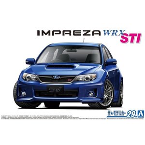 【プラモデル】AOSHIMA アオシマ文化教材社 1/24 SUBARU スバル GRB インプレッサWRX STI 