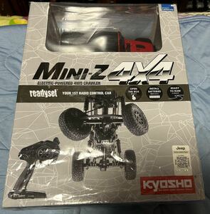 京商 ミニッツ 4×4 レディセット ジープ　ラングラー　アンリミテッド　ルビコン　レッド　32521R 動作確認済み　