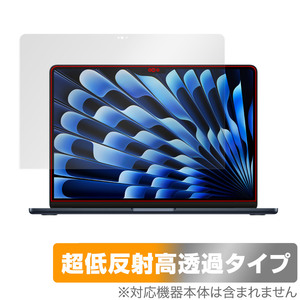 MacBook Air (13インチ、M3、2024) 保護 フィルム OverLay Plus Premium マックブック エア 用 保護フィルム アンチグレア 低反射 高透過