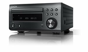 デノン Denon RCD-M41 ワイドFM AM/FMラジオチューナー ディスクリートアンプ搭載 Bluetooth?対応 CDレシーバー ブラ(中古品)　(shin