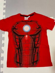 キッズ　marvelマーベル　アイアンマン　Tシャツ　サイズ6歳　120〜130