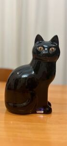 リサラーソン KATT MURRE 21cm ヴィンテージ　黒猫