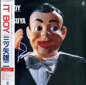 A00548372/【即決/送料無料】LP/三ツ矢雄二(スラップスティック)「It Boy (1985年・CI-41)」