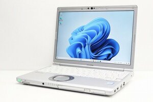 1円スタート ノートパソコン Windows11 ハイスペック Panasonic レッツノート CF-SV7 第8世代 Core i7 メモリ16GB SSD512GB DVDマルチ