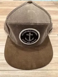 CAPTAINS HELM CORDUROY CAP