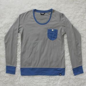 ヘリーハンセン HELLY HANSEN ロンT ポリエステル M カットソー 長袖Tシャツ