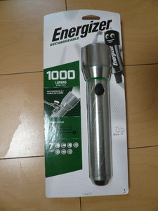 未使用! Energizer RECHARGEABLE DURABLE AIRCRAFT GRADE ALUMINUM 1000ルーメン ②