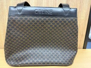 ◎C447 未使用保管品 CELINE レザー パック ヴィンテージ セリーヌ ハンドバッグ トートバッグ 美品