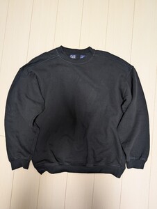 Old gap 紺タグ ブラック 無地　サイズ XL