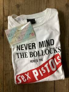 90年代ビンテージ★SEX PISTOLS セックスピストルズ 1996日本武道館the Filthy Lucre tour NEVERMINDプリントTシャツ シドヴィシャス