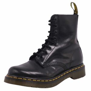 美品 ドクターマーチン Dr.Martens ブーツ ショートブーツ 8ホール PASCAL レザー シューズ レディース UK4(23cm相当) cf11ol-rm20r07490