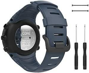 Midnight Blue [ATiC] Suunto Core バンド SUUNTO(スント) Coreコア専用 ソフト 高級