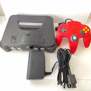 Nintendo　ニンテンドー64 美品　ブラック　レッド　任天堂　ゲーム機