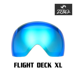 当店オリジナル オークリー フライトデッキ 交換レンズ OAKLEY ゴーグル スキー スノボ スノーゴーグル FLIGHT DECK L ZERO製