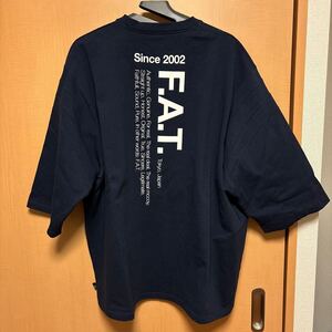 FAT FLANKER 3/4スリーブカットソー ネイビー