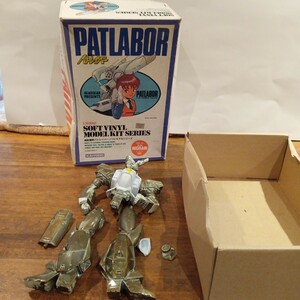 PATLABOR 機動警察パトレイバー ソフビモデルシリーズ 1:35 SCALE 海洋堂 当時モノ ジャンク