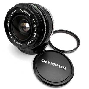 【良品】OLYMPUS オリンパス G.ZUIKO AUTO-W 35mm F2.8 一眼カメラ用レンズ MF 単焦点レンズ マニュアルフォーカス 実用品