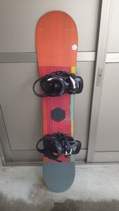 BURTON CUSTOM SMALL 135 & CARTEL EST Sサイズ & ソールカバーセット 中古