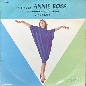 ペラジャケ 国内盤 LP◇アニー・ロス スインギン・アニー・ロス A GASSER! PFJ5048 1959年 0924 ANNIE ROSS ZOOT SIMS ズート・シムス