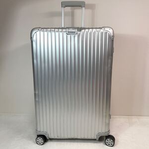 RIMOWA リモワ　TOPAS トパーズ　98L 104L 4輪　大容量　キャリーケース　スーツケース　トランク　アルミ　シルバー