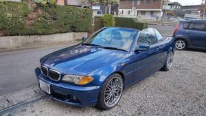 2003年　BMW　330Ci 　カブリオレ　右ハンドル　ディーラー車　レザーシート　AT車　107732Km　車検無し