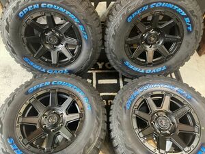 ◆1SET限定価格!! CROSSOVER GARMENTS STYLE-U 17×8J+20 139.7/6H TOYO OP R/T 265/70R17 ランクル プラド ハイラックス サーフ FJ他