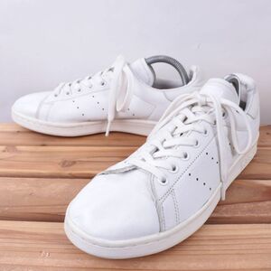 z5997 アディダス スタンスミス US8 26.0cm/白 ホワイト 灰 グレー系 adidas STAN SMITH メンズ スニーカー 中古