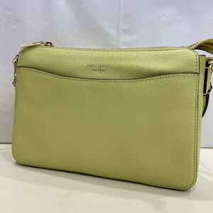 【Kate Spade ケイトスペード】PXRUA827 マルゴー ショルダーバッグ イエロー レザー 2207oki