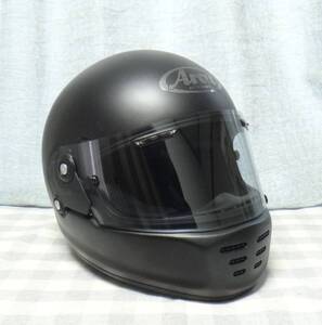 arai フルフェイスヘルメット　ラパイドネオ 55 56cm (Sサイズ)　フラットブラック（マットブラック、つや消し黒） RAPIDE NEO アライ