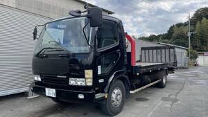 【山口県岩国市】 三菱 積載車 4t車 最大積載量3300kg セーフティーローダ KK-FK71GG 平成15年式 車検残あり 【要現物確認】